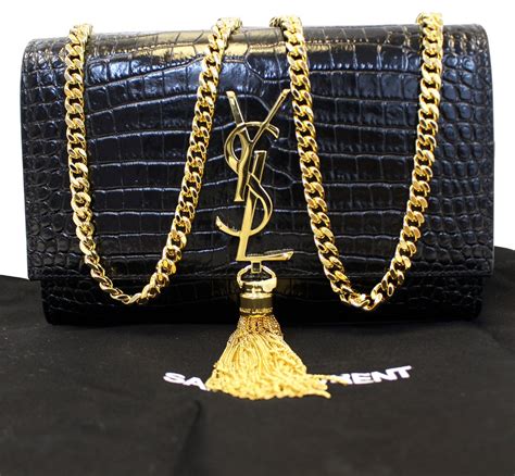 ysl clutch bag sbn|ysl crocodile clutch.